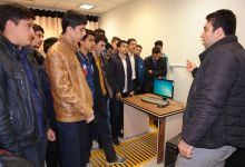 گزارش تصویری بازدید دانش آموزان پسر سال چهارم دوره دوم دبیرستان، از دانشگاه صنعتی شاهرود